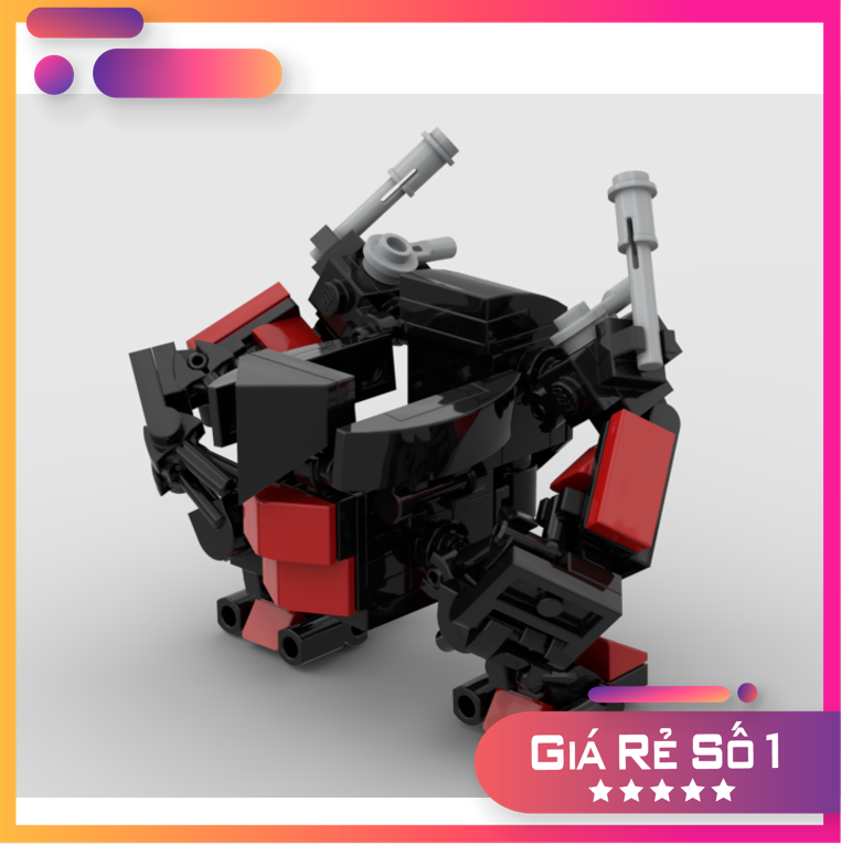 Le Go Đồ Chơi Lắp Ráp Robot Suite Moc Mech Shorter