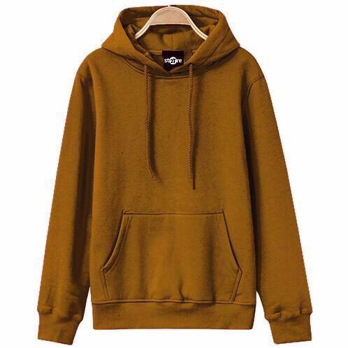 Áo khoác hoodie trơn có mũ cao cấp - thời trang trẻ trung