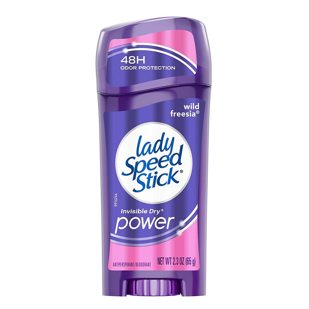 Lăn khử mùi dạng sáp cho nữ Lady Speed Stick wild freesia 65g - USA