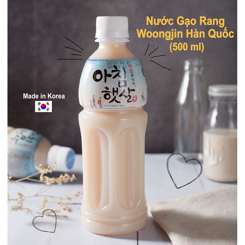 Sữa gạo - nước gạo hàn quốc chai 500ml