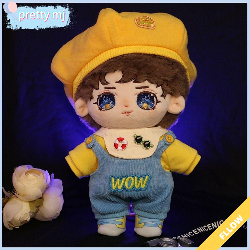 Pretty mj phụ kiện quần áo thời trang cho búp bê 20cm cho 1/12bjd búp bê trang phục áo nỉ áo hoodie thủ công áo búp bê áo hoodie búp bê quần áo