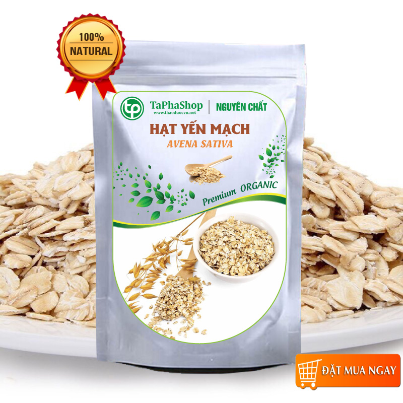 Hạt yến mạch 100g - Tấn Phát