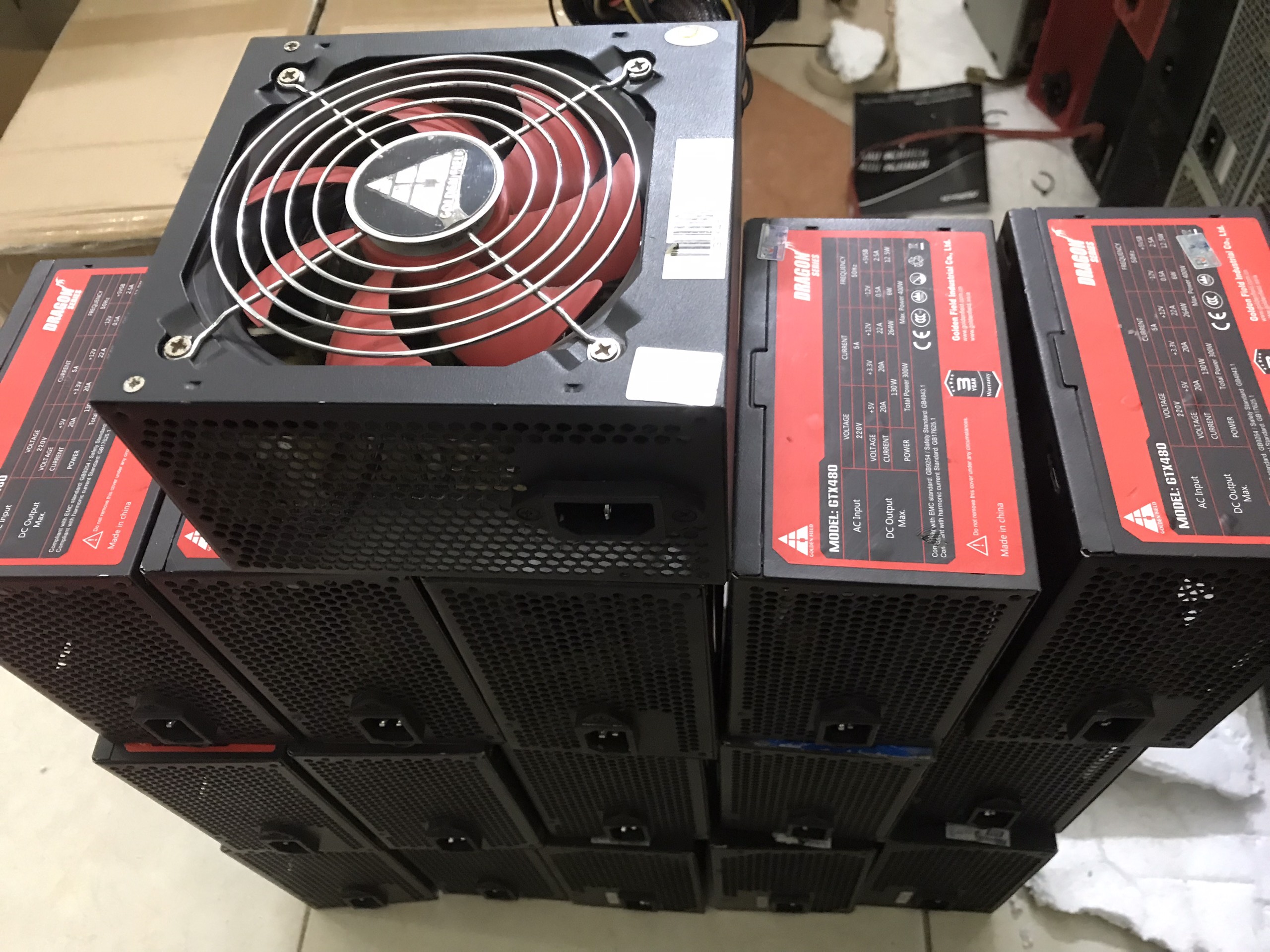 Nguồn máy tính 400w dây dài có nguồn phụ cho VGA