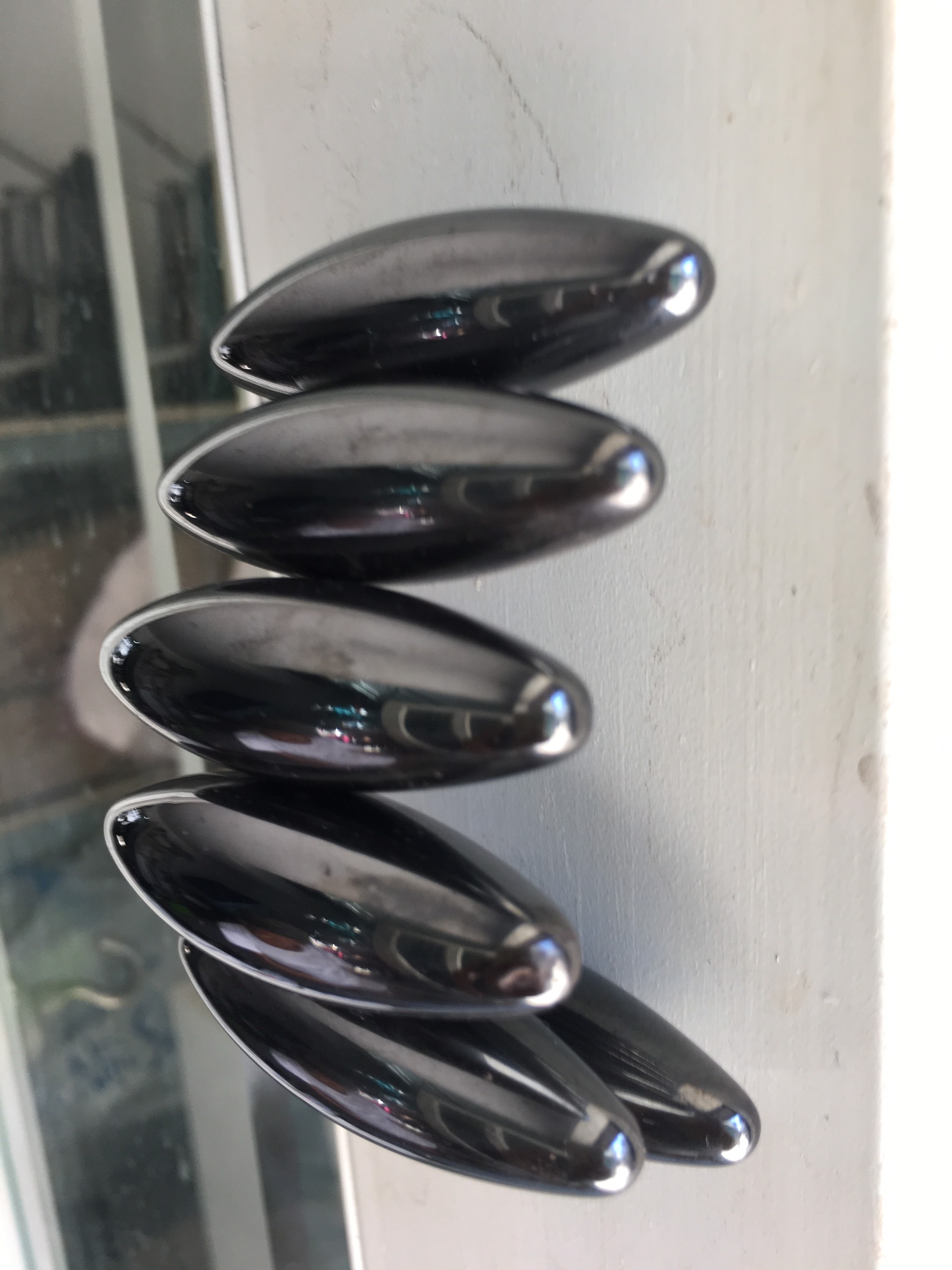 [HCM]Nam Châm Vĩnh Cửu Ferrite Hình Bầu Dục – Đồ Chơi Nam Châm Hình Thoi – Bộ 5 Cái Dài 60mm