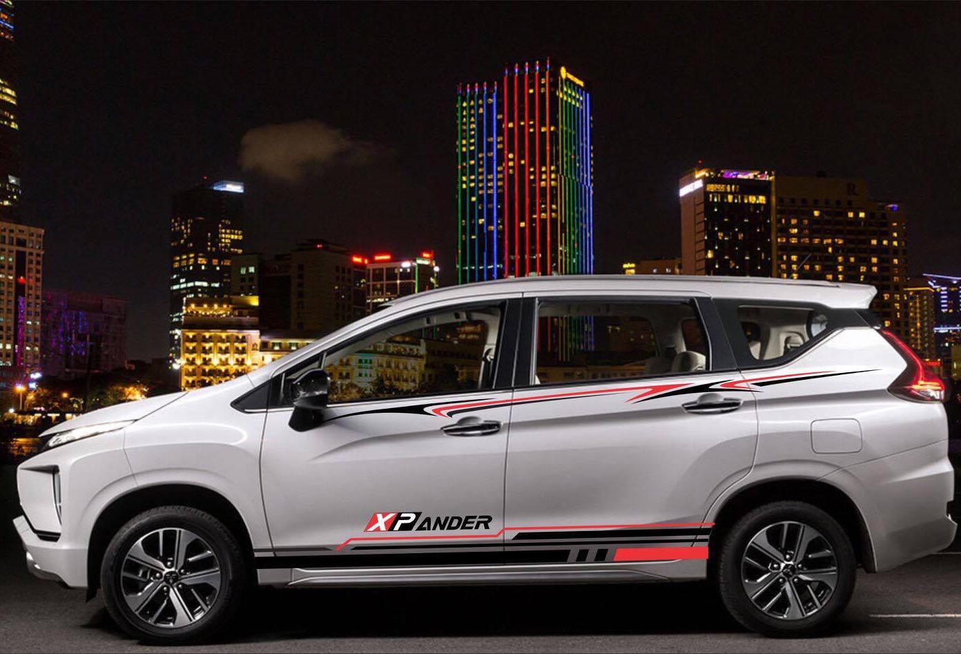 Tem Dán Xe Mitsubishi Xpander Thể Thao Mẫu Mới