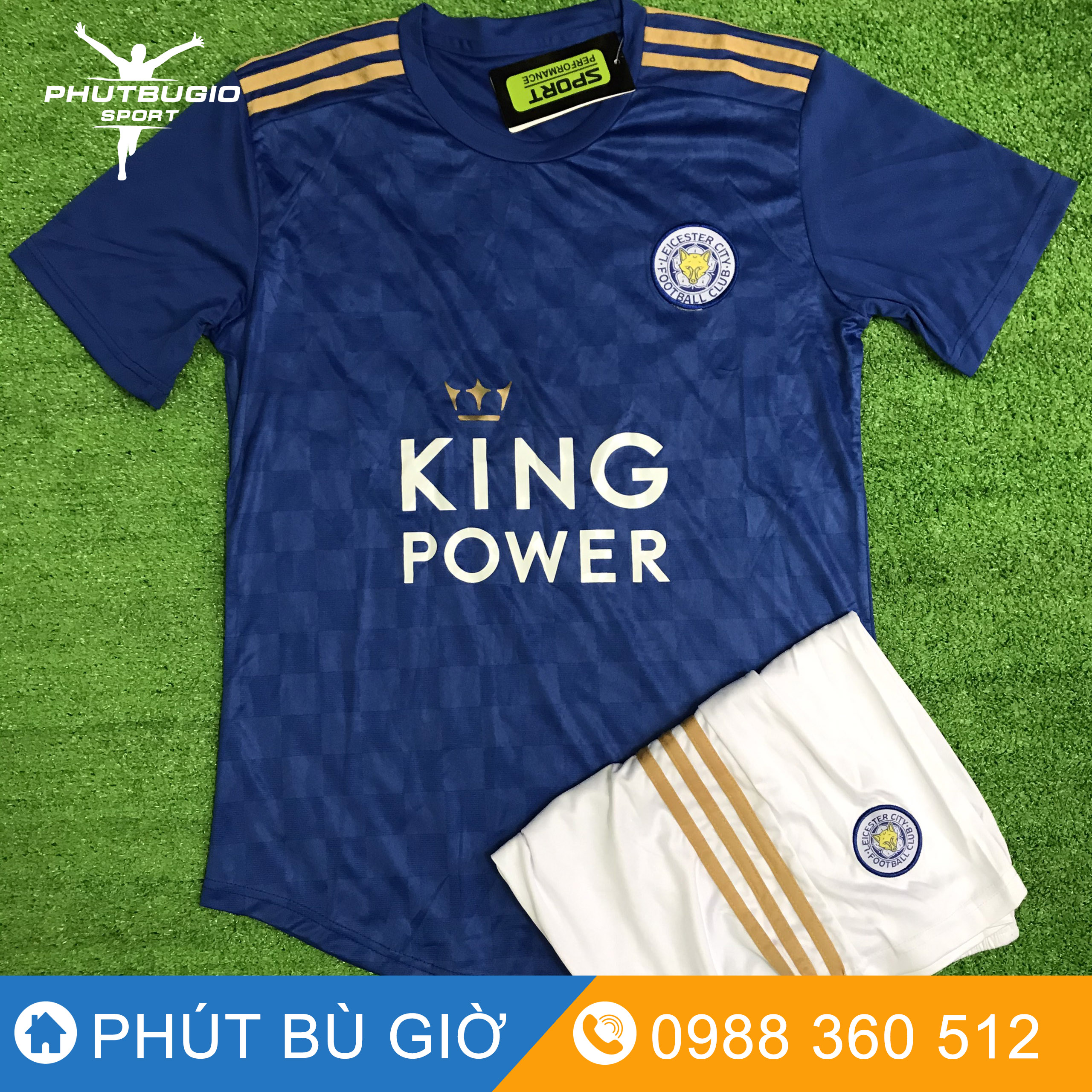[ẢNH THẬT] Bộ quần áo bóng đá CÂU LẠC BỘ LEICESTER CITY / CLB LEICESTER CITY mới nhất THUN LẠNH CAO CẤP - Quần áo bóng đá chất tốt / Phút Bù Giờ Sports