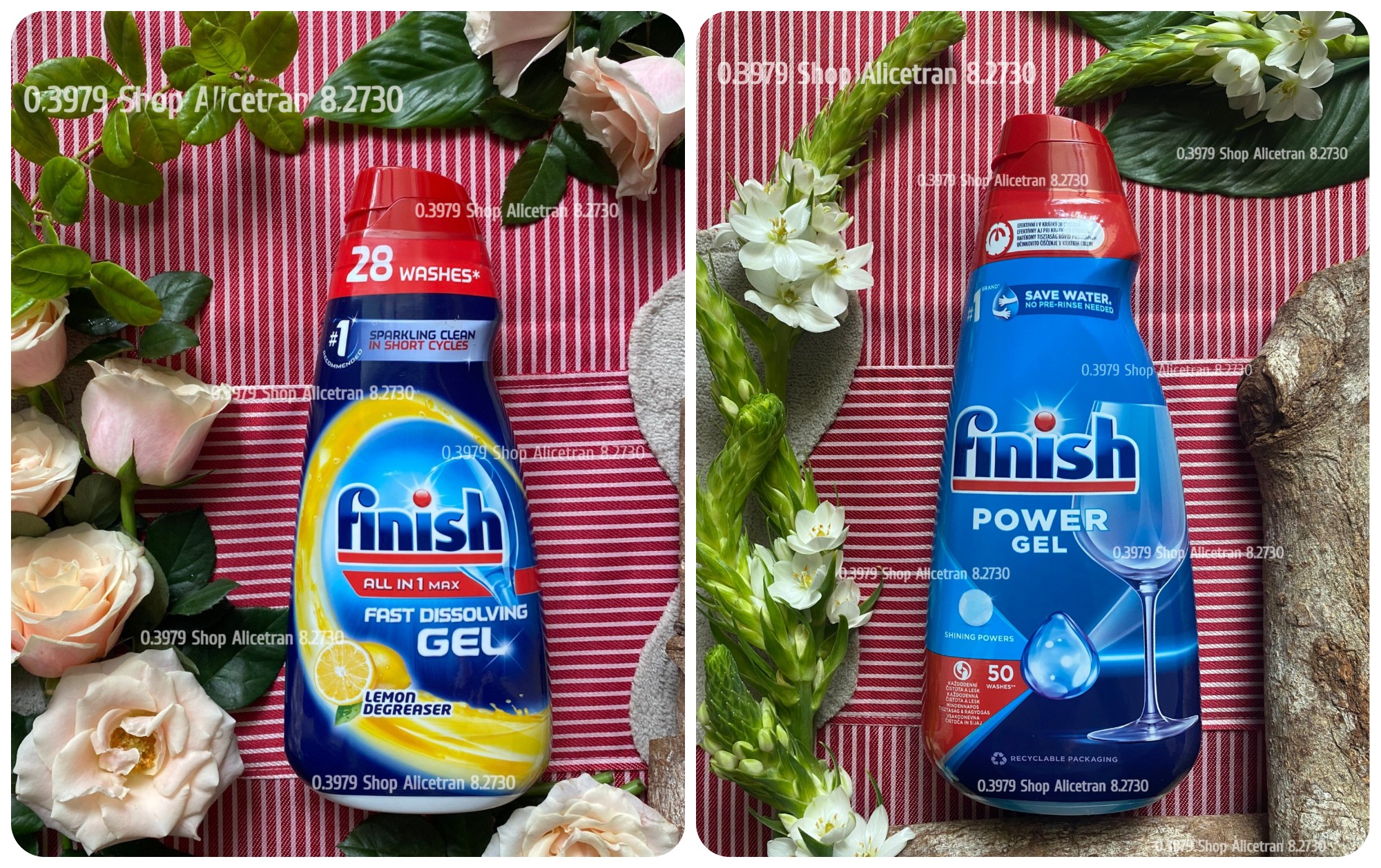 [HCM] Gel rửa chén bát Finish All In 1, chai 1000ml - 700ml dùng cho máy rửa chén bát