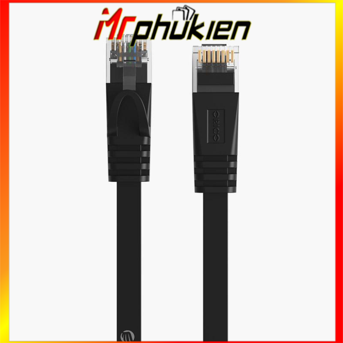 Cáp mạng dây dẹp 30m pug-c6b-300-bk - mrcomputer