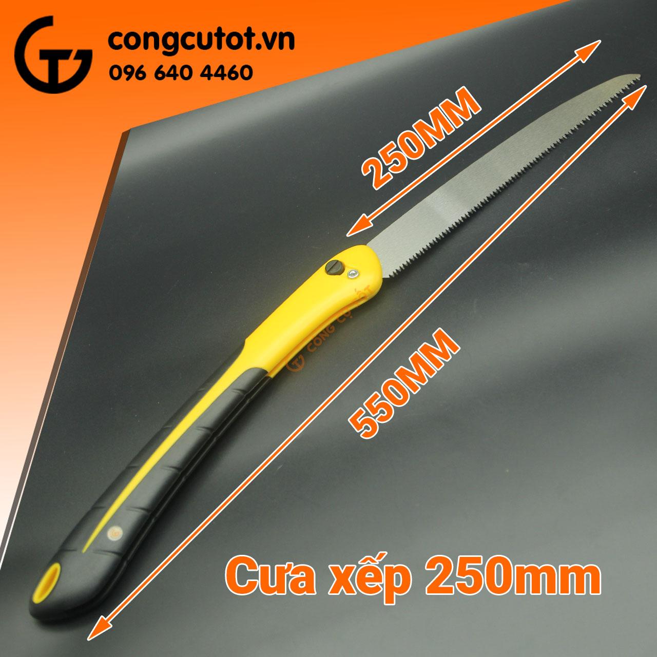 Cưa cầm tay cán gập top th-250b