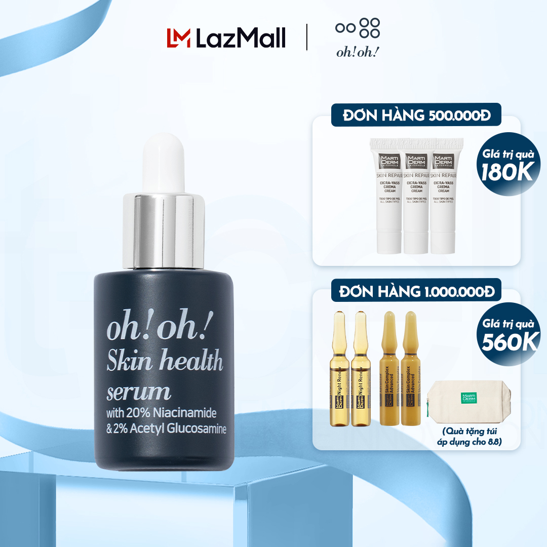 Tinh Chất Dưỡng Sáng Da, Giảm Thâm Nám oh!oh! Skin Health Serum