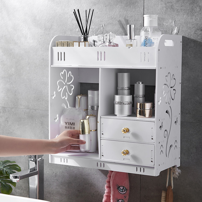 Kệ treo tường nhà tắm kệ đựng xà bông mỹ phẩm KT16 chất liệu bền đẹp gọn gàng sang trọng phù hợp mọi không gian phòng tắm