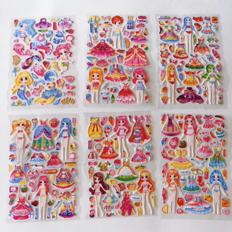 Sticker thời trang cho bé