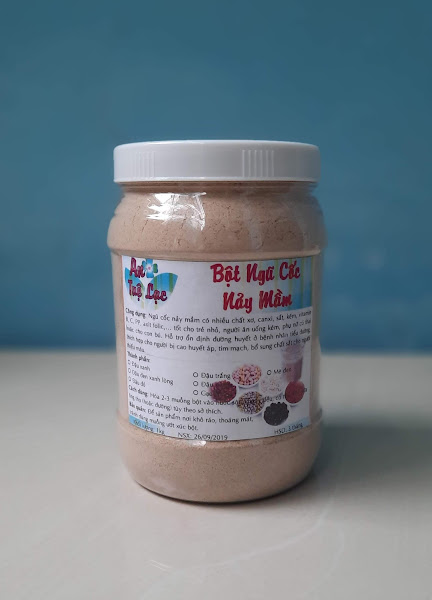 Bột ngũ cốc nảy mầm - dinh dưỡng cho cả nhà