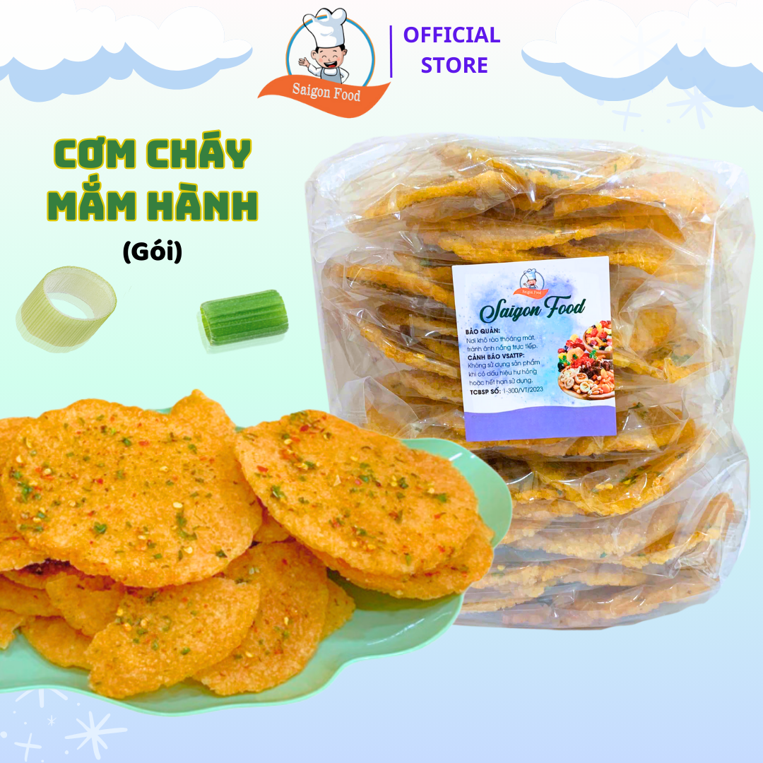 Combo 50 Gói Cơm cháy chiên nước mắm hành bể