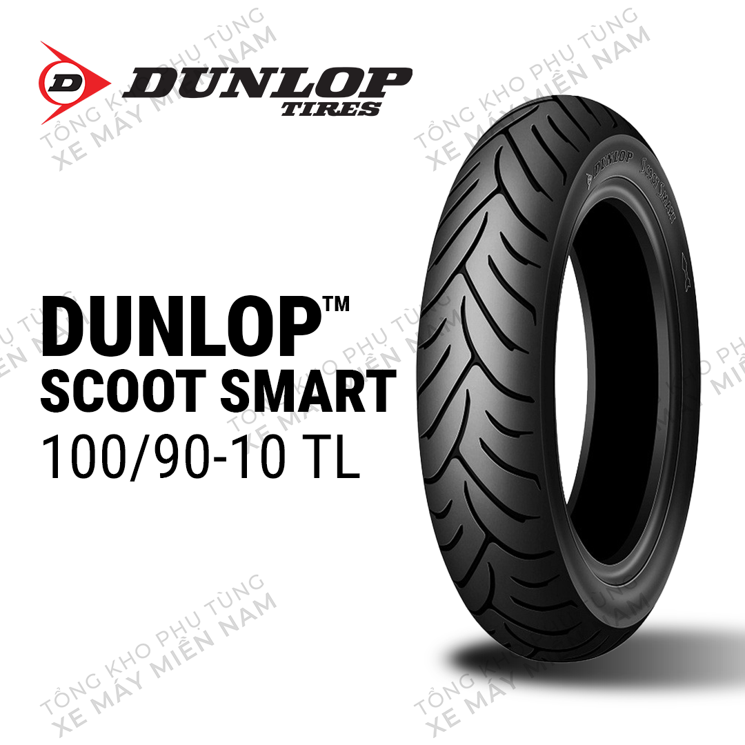 Vỏ xe DUNLOP 100/90-10 TL D307