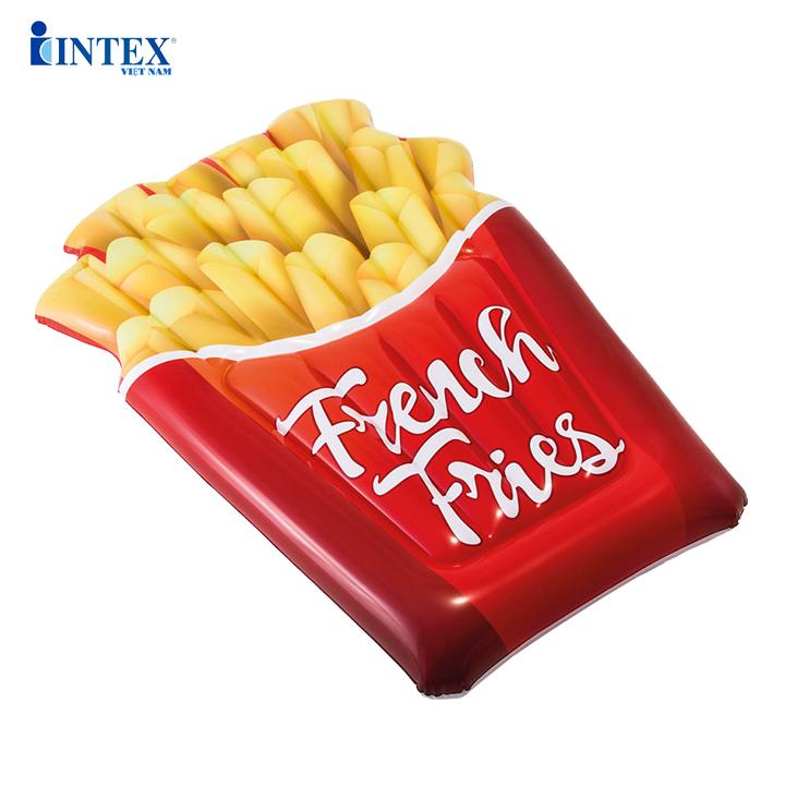 Phao bơi khoai tây chiên khổng lồ INTEX 58775 - Phao bơi cho bé, Phao bơi trẻ em, người lớn, phao hình