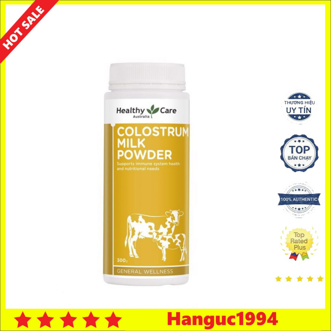 Healthy Care Colostrum Milk Powder - Sữa Bò Non 300g