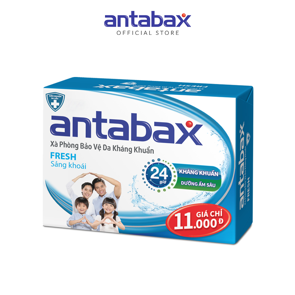 Xà Phòng Bảo Vệ Da Kháng Khuẩn Antabax Fresh Sảng Khoái 85g