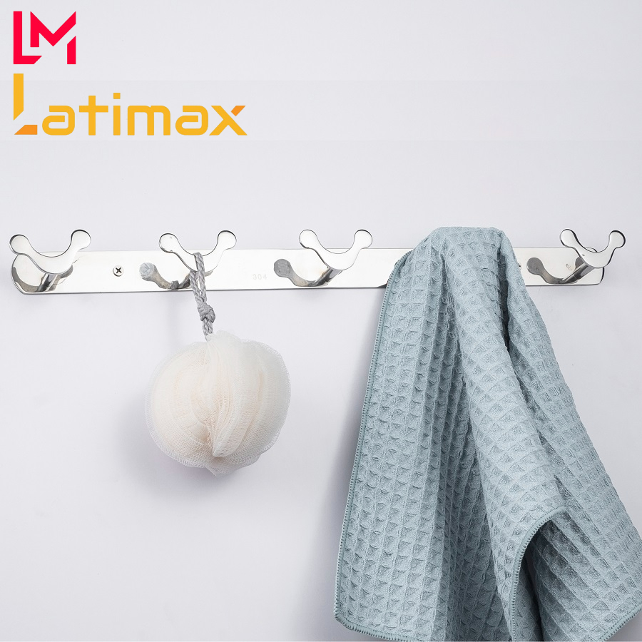 Móc treo Quần áo 5 chấu hình cánh bướm Inox 304 Latimax Cao cấp sang trọng