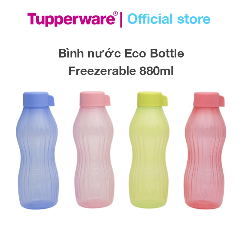 Bình nước Tupperware Eco Bottle Freezerable 880ml