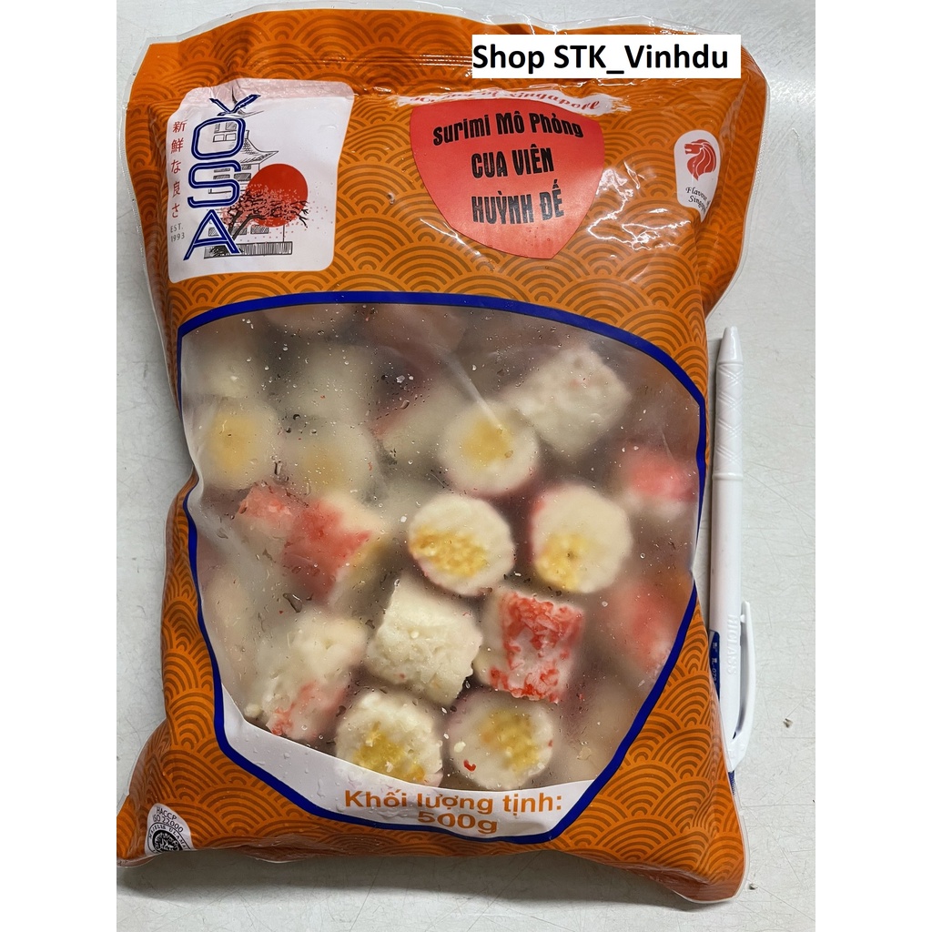 Chả cá mô phỏng viên cua huỳnh đế 454g yosa