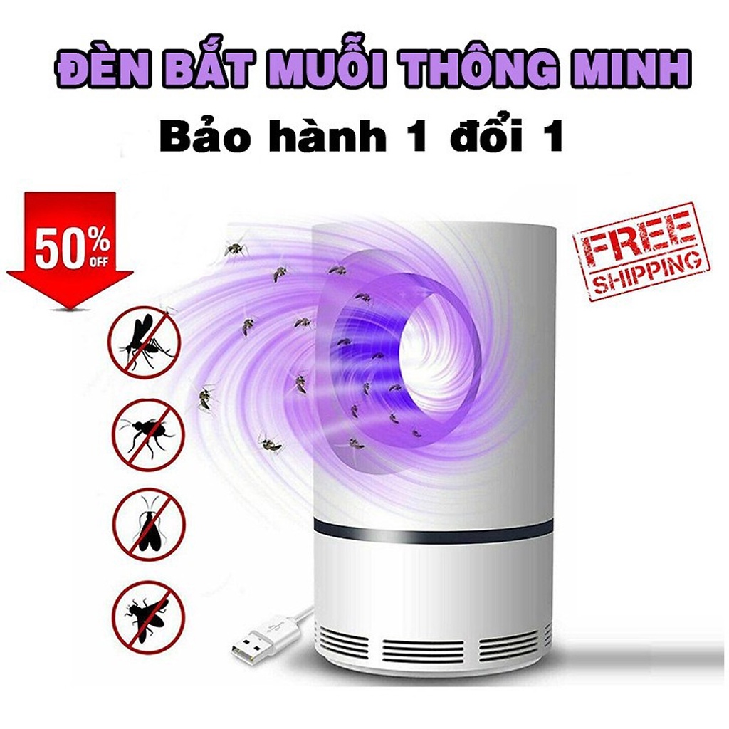 Máy Bát Muỗi Thông Minh - Đèn Bắt Trùng Có Cổng USB