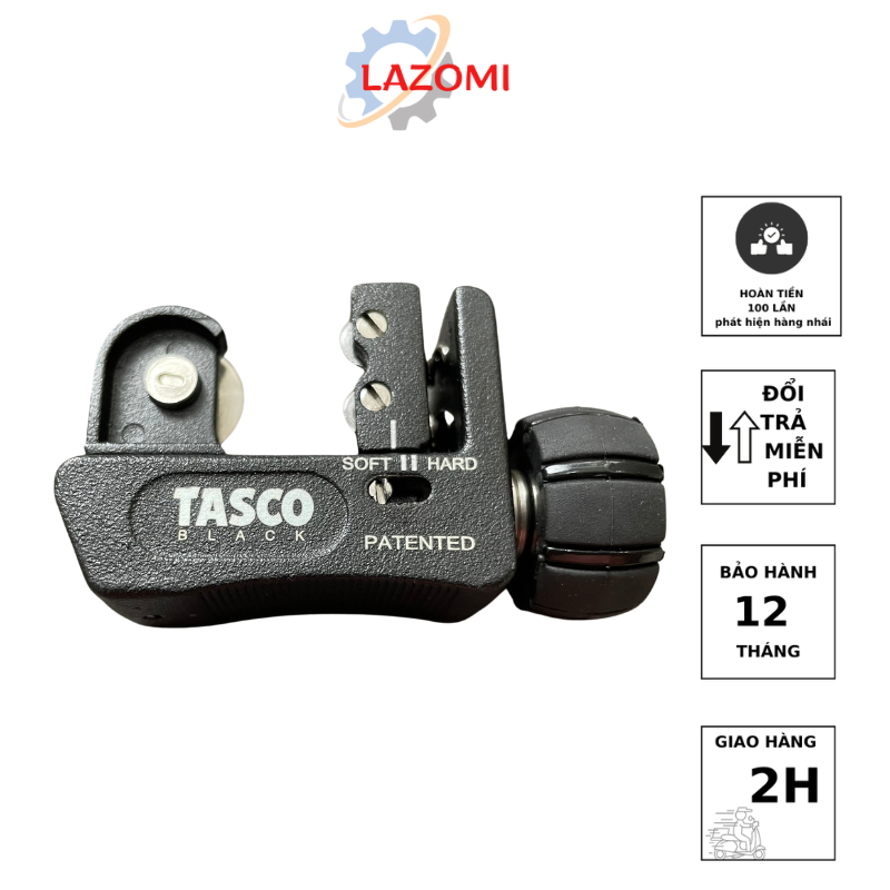 Dao cắt ống đồng trợ lực lò xo Tasco Black TB22N Lazomi tools