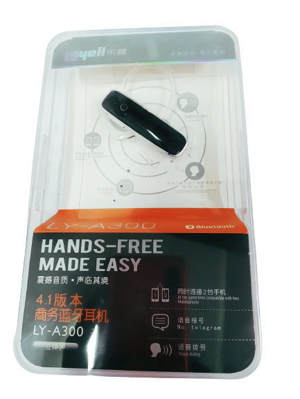 [HCM]Tai Nghe BlueTooth Nhét Tai LY-A300 (Tặng kèm móc đeo tai + Dây sạc)