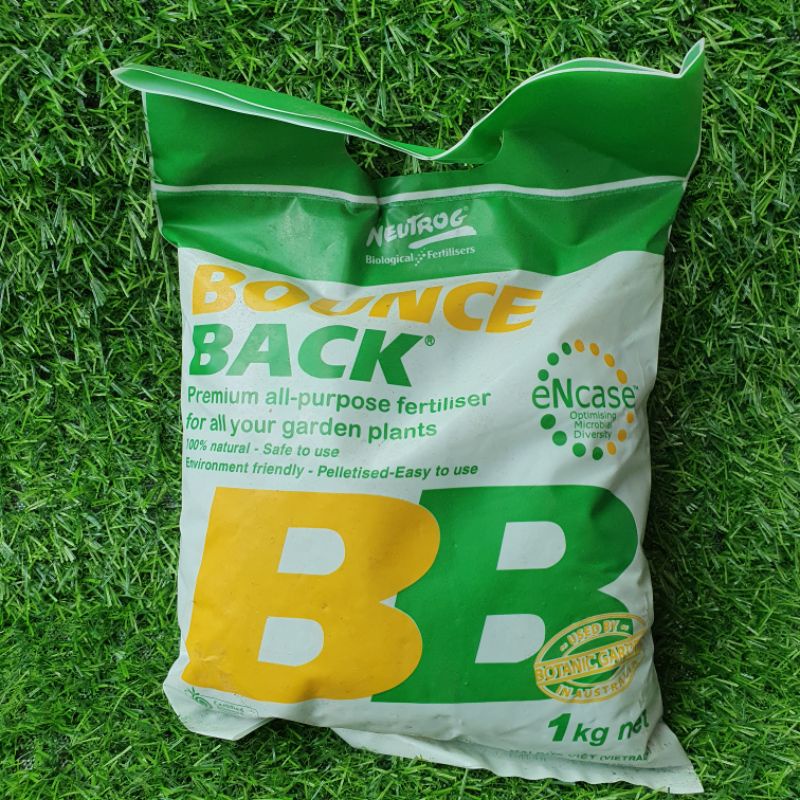 Phân bón bounce back hữu cơ cao cấp,phân bón lan,gói 1kg, phân cá