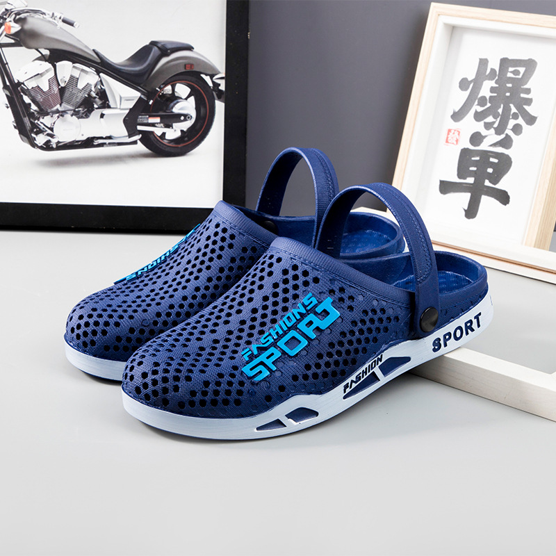 Men's Anti-Slip Shoes with Thick Bottom, Breathable, Casual Beach Shoes - 4