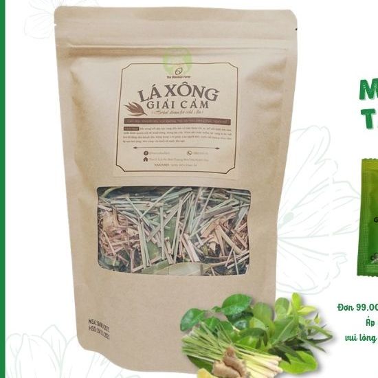 Lá xông thảo dược combo 10 xông sản phụ giải cảm gói thảo mộc khô tăng cường đề kháng the moshav farm