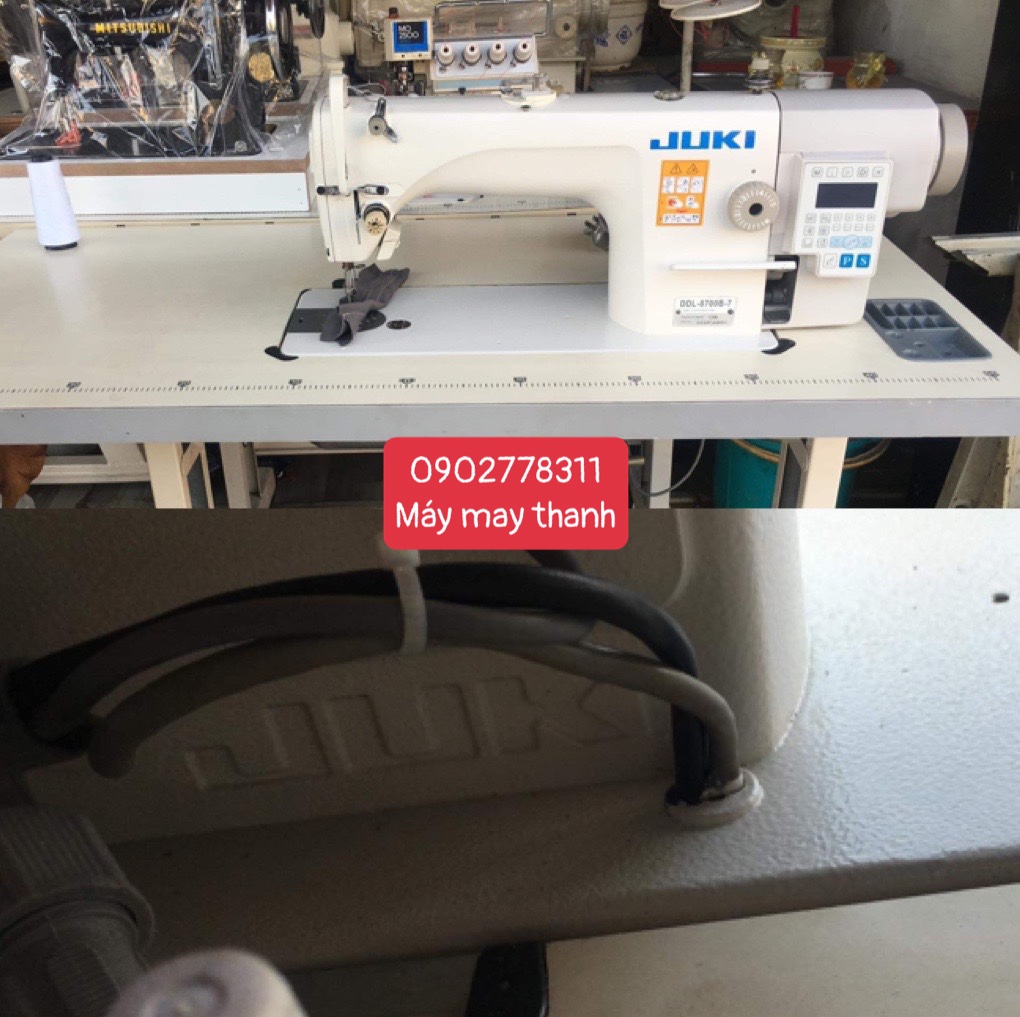 [HCM][Trả góp 0%]MÁY MAY JUKI 8700 ĐIỆN TỬ LIỀN TRỤC CÓ CHỮ NỔI JUKI