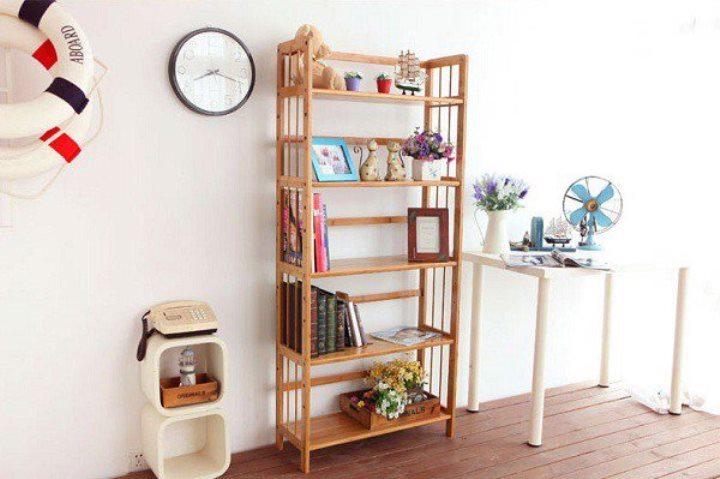 kệ sách 5 tầng rộng 80cm