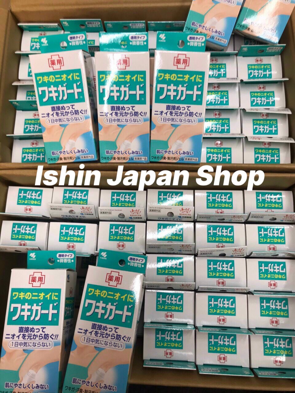 kem hôi nách - gel Khử Mùi Hôi nách Kobayashi Nhật Bản 50g