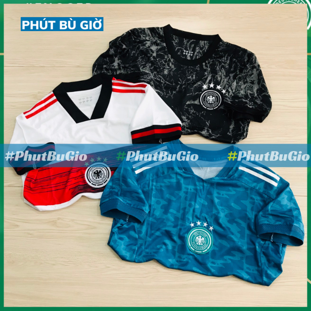 [CAO CẤP] Áo Bóng Đá Đá Banh Thể Thao Tuyển ĐỨC Mùa 2022 Chất POLYESTER Thi Đấu - Phút Bù Giờ Sport