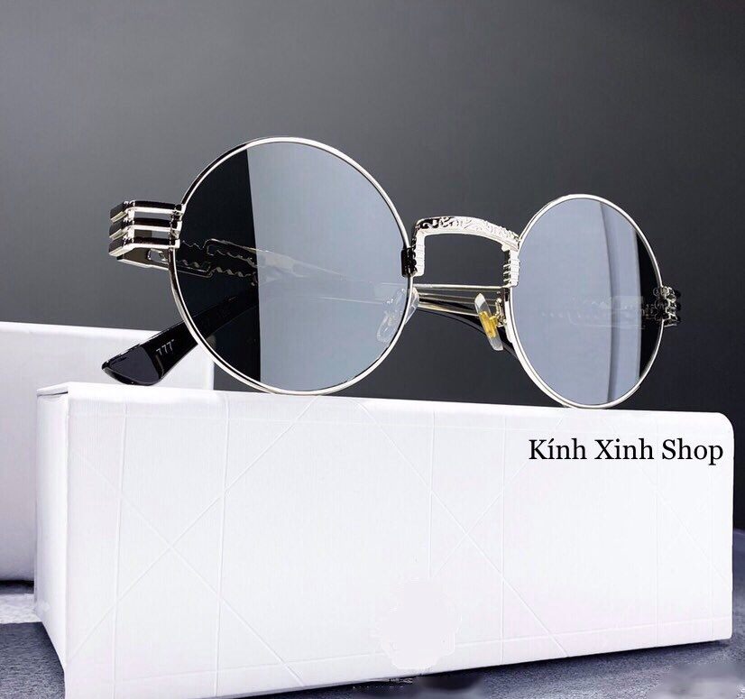 Kính râm Mắt tròn xoe Retro ulzzang cao cấp