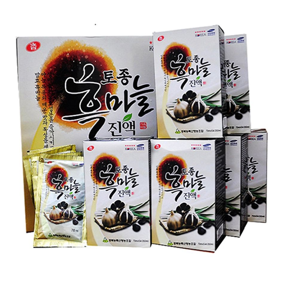 Nước tinh chất tỏi đen hàn quốc 30góix70ml