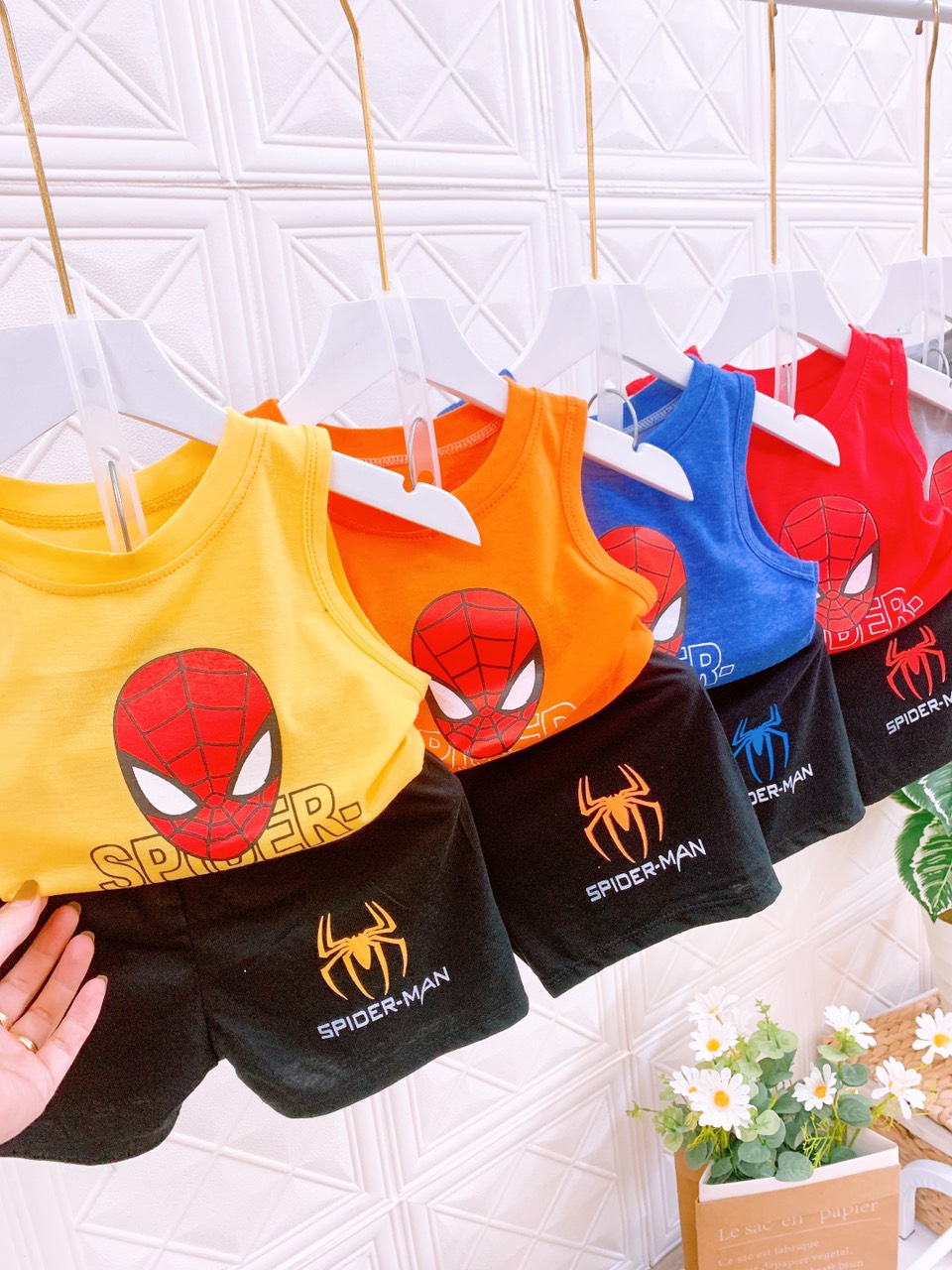 [MẪU HÈ] BỘ 3 LỖ SIÊU NHÂN CHẤT COTTON MỀM MÁT SIÊU NGẦU CHO BÉ. ẢNH THẬT. SHOP YANYAN