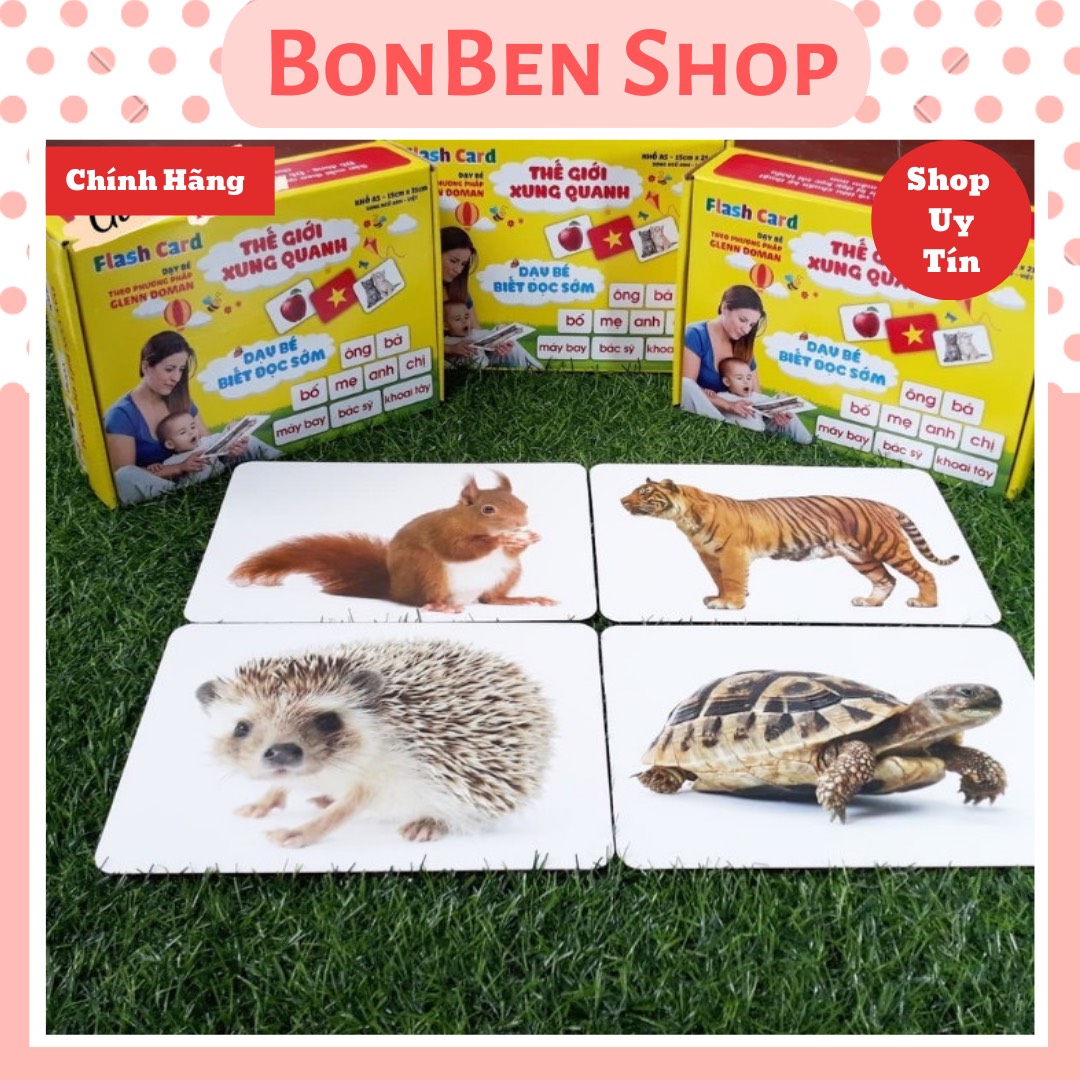 BỘ THẺ HỌC THÔNG MINH CHO BÉ 14 CHỦ ĐỀ CÓ SONG NGỮ, GIẤY IN DÀY DẶN, MÀU SẮC RÕ NÉT, BẢN TO ĐẸP KÍCH THÍCH THỊ GIÁC, TRÍ THÔNG MINH CHO BÉ
