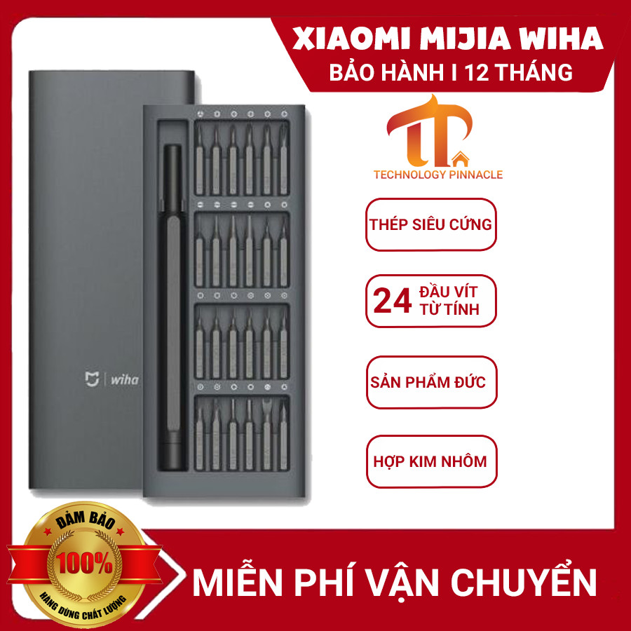 [HCM][TOP ĐIỆN TỬ THÔNG MINH] Chính Hãng Xiaomi -Bộ Tua Vít Bỏ Túi Đa Năng Mijia Tua Vít 24 Trong 1- Thiết Kế Nhỏ Gọn Tiện Lợi-Dụng Cụ Sửa Chữa Cho Nhà Thông Minh Chống Gỉ Sét Ăn Mòn- Bảo Hành 12 Tháng Lỗi 1 Đổi 1 Toàn Quốc. .