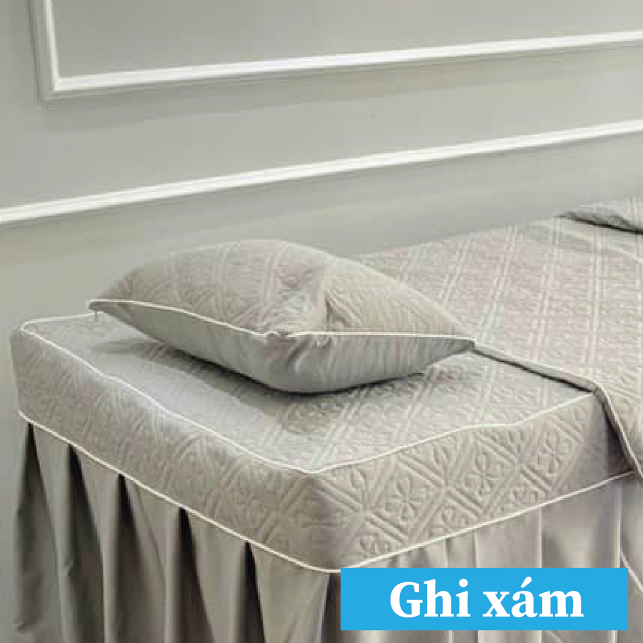 Gối dùng cho spa, thẩm mỹ viện chất liệu cotton bông