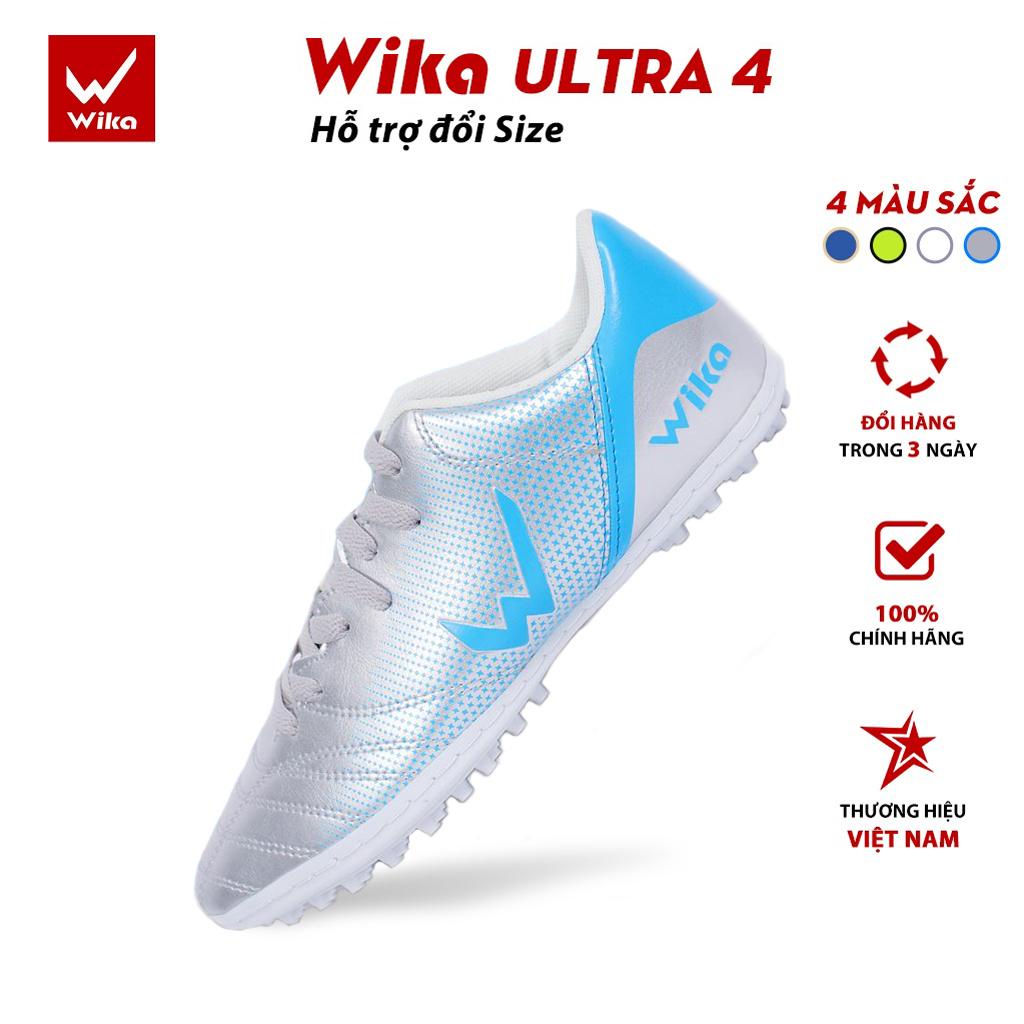 Giày bóng đá phủi wika ultra 4 đế tf - đã khâu toàn bộ đế