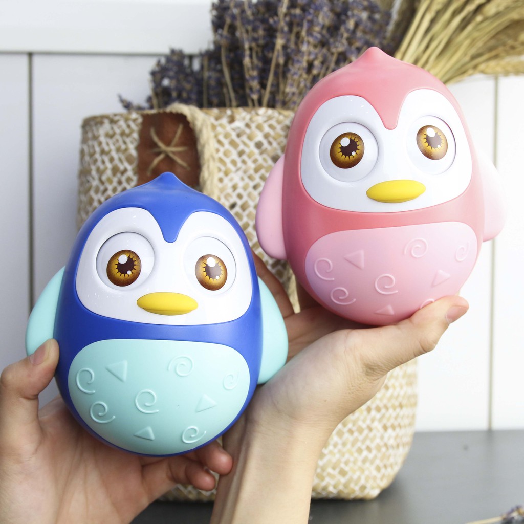 Đồ chơi lật đật hình cú mèo toyshouse - decor dễ thương 0720-th-he0201