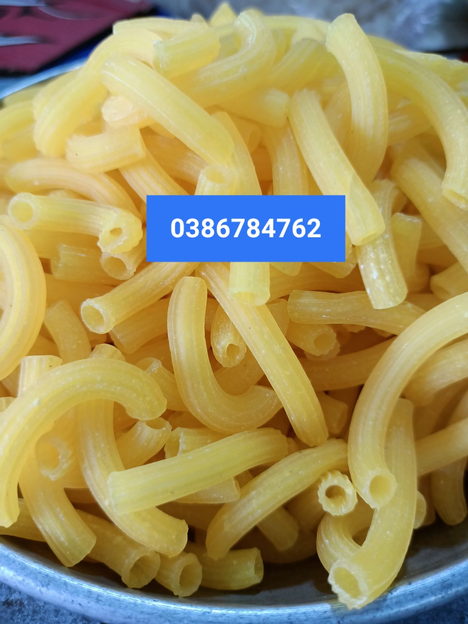 Nui ống vàng 1kg