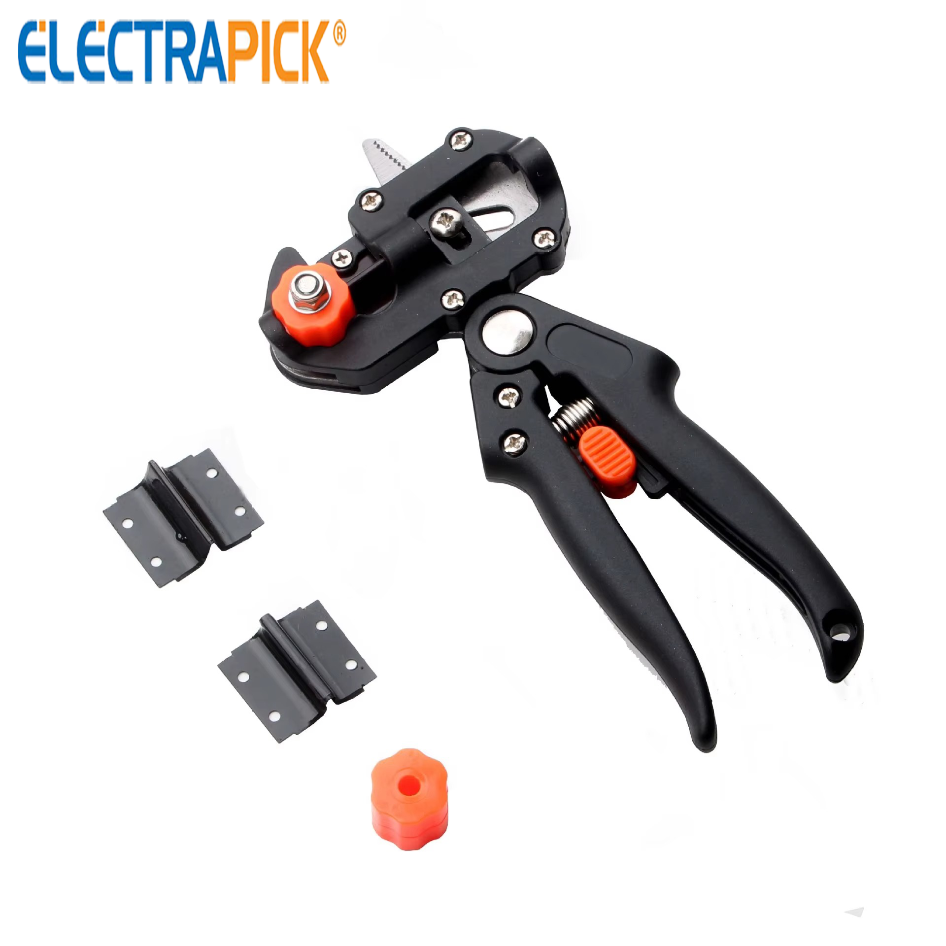 Electrapick 1pcs  kéo ghép dao ghép  Cắt tỉa cây ăn quả  Dao tiện ích làm vườn bằng thép không gỉ