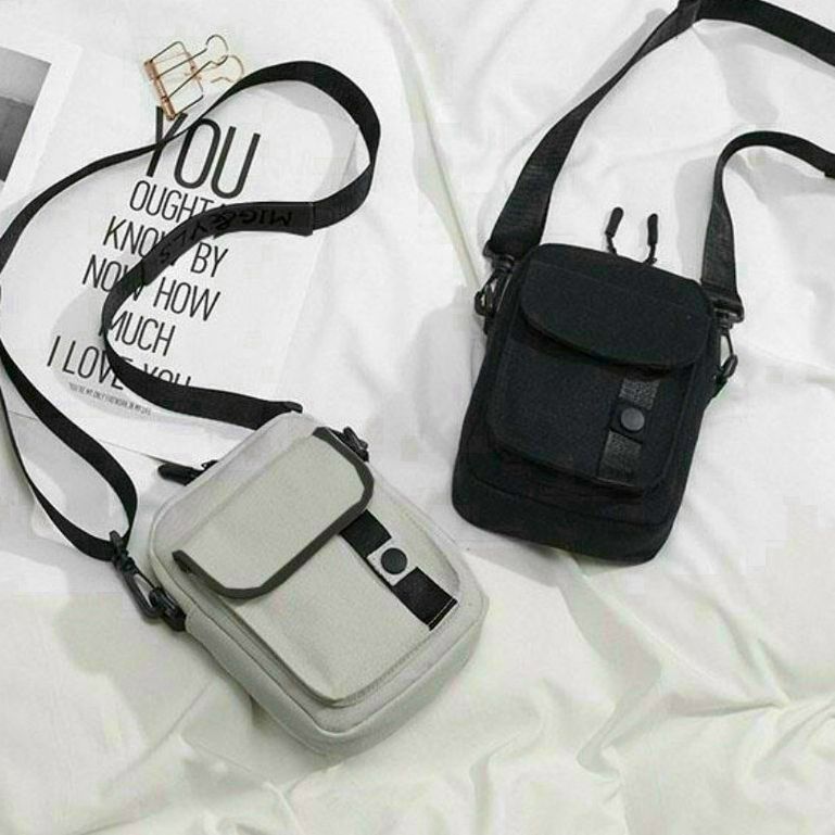 ⚡GIÁ RẺ HÔM NAY ⚡Túi xách | Túi đeo chéo | Túi đeo chéo nữ | Túi đeo chéo nữ hàn quốc | Túi chéo nữ mini | Túi đeo chéo cá tính HAI MÀU ĐEN XÁM CHẤT VẢI KAKI BỐ HÀNG GIÁ RẺ 01