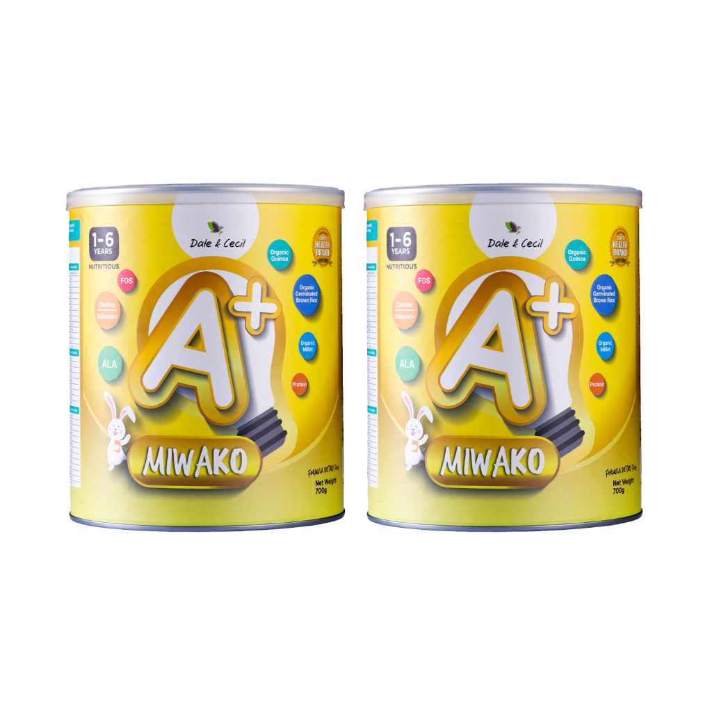 Milk Miwako + a box 400g flavor vanilla imported Malaysia, milk, milk allergy nitrogen milk cow-development support height and intelligence for child-bookstore Montessori - 4