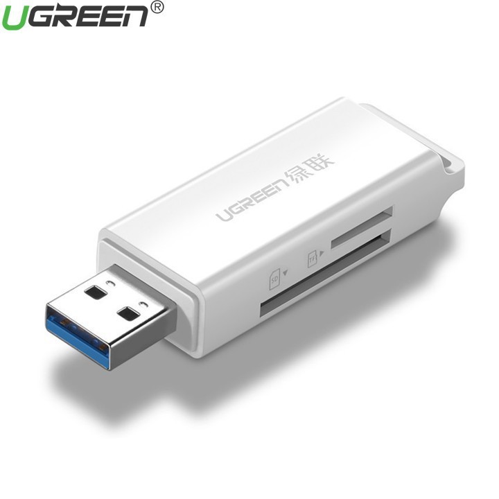 Đầu đọc thẻ nhớ đa năng sd-tf usb 3.0 ugreen 40753