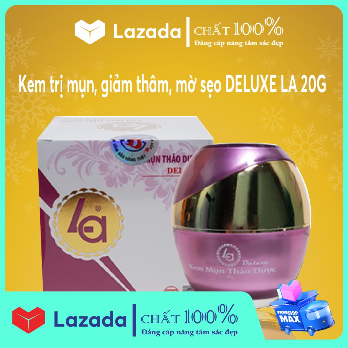 Kem mụn thảo dược deluxe la 20g