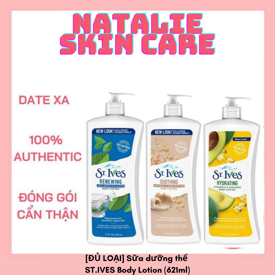 Sữa dưỡng thể st.ives body lotion